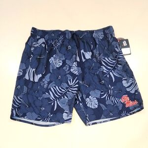 REBELS|Men's NCAA Licensed Colosseum Lined Swim Suit|Sz XXL|Ole Miss